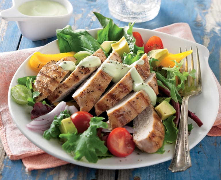 Ensalada de pollo